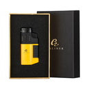 Kunststoff-Feuerzeuge Winddichtes Jet-Zigarrenfeuerzeug Butan Nachfüllen Zigarettenanzünder Feuerzeug für Zigarrenrauchwerkzeug Zubehör