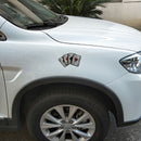 YJZT 15,2 CM * 9,8 CM dibujos animados naipes una calcomanía PVC motocicleta coche pegatina 11-00780