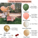 Retro Coffee Matte White Balloons Garland Arch Kit Boho Wedding Decoration Gender Reveal Birthday Baby Shower Decor Accessory