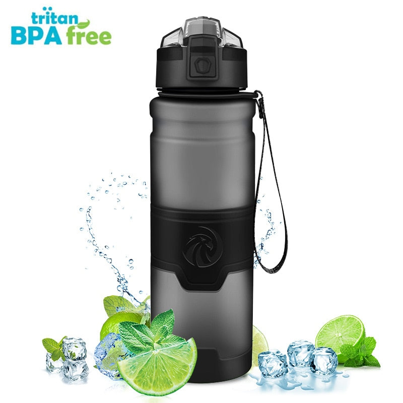 Botella de agua deportiva ZORRI CE / EU BPA Botellas agitadoras de proteínas gratis Tour al aire libre Gimnasio Tritan Plastic Drinkware Artículos de envío gratis