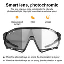 X-TIGER Photochrome Fahrradbrille 5 Linsen UV400 Mountainbike Brille Herren Outdoor Sport Fahrradbrille mit Myopie Rahmen