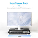 Soporte de madera para Monitor ORICO, elevador Universal para ordenador, soporte de madera para escritorio, soporte para ordenador portátil para PC, MacBook, Notebook, TV, hogar y oficina