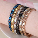 Pulsera Rainso de acero inoxidable a la moda para mujer con imán Energy Bio Health Care Jewerly pulsera vikingo amantes cadena de mano