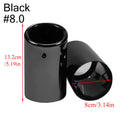 2 teile/satz verchromt edelstahl auto auspuff spitze rohre abdeckungen für audi a1 a3 a4 tt 2009–2015/vw volkswagen passat