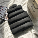 2022 Winter Baumwolle Daunenweste Frauen Lose Weste Bodywarm Jacke Baumwolle Gefütterte Jacke Ärmellose Weibliche Winter Weste