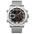 Neue Uhren NAVIFORCE Top-Marke Luxus Gold Quarz Herrenuhr Wasserdicht Big Sport Armbanduhr Edelstahl Datum Reloj Hombre