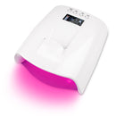 Kabellose UV-LED-Nagellampe, wiederaufladbarer Nageltrockner für alle Gele, polnisches Sonnenlicht, Infrarotsensor, LCD-Timer, intelligente Maniküre