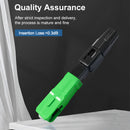 ONTi FTTH Embedded Fiber Optic Fast Connector SC APC Singlemode Glasfaseradapter SC UPC Cold Connection Schnelle Feldmontage