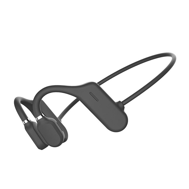 New Bone Conduction Headphones Bluetooth 5.0 Wireless Not In-Ear Headset Sweatproof Waterproof Sport Earphones 18g Earbuds