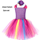 Vestido tutú elegante de hadas y mariposas para niñas, disfraz de alas para niños, fiesta de cumpleaños de princesa, Cosplay de Halloween, vestido de tul de primavera para niños