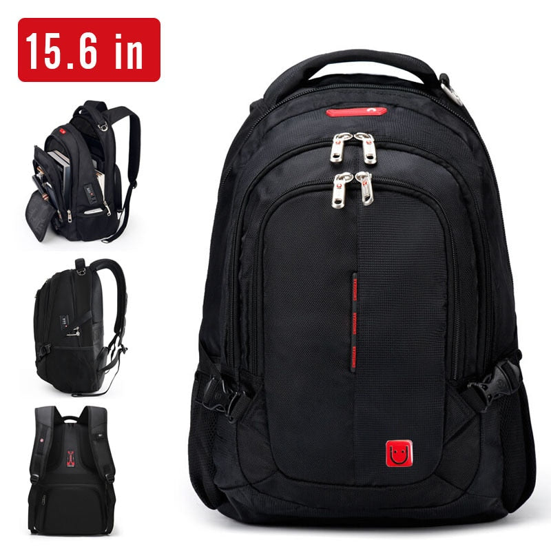Anti Theft Travel Backpack Men Code Lock 17.3 Inch Business Laptop Luggage Bagpack USB Charging School Bags For Teenage Mochila