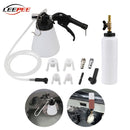 1L 0,75L Auto Bremsenentlüfter Hydraulisches Pumpen Flüssigkeitspumpe Kit Ölwechsel Spültank Rohre Reparatur Werkzeug LKW Motorrad Zubehör