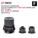 DT SWISS FreeHub dt240 350 1700 Kappen MTB Fahrradnaben Konverter Mountainbike Endadapter QR oder THRU Adapter HG/XD/MS BOOST