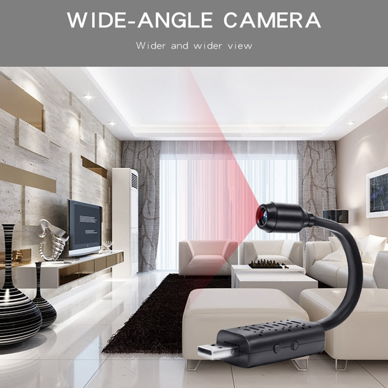 V380 Pro Home Rotating USB Wireless WiFi Mini Home Surveillance Camera/720P Network Camera Smart Home Surveillance Wifi Camera