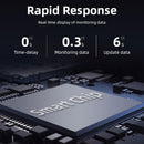 Jansite Original Solar TPMS Reifendruck-Alarm-Überwachungssystem Anzeige Intelligente Temperaturwarnung Kraftstoff sparen 4 Sensoren