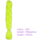 Black Star Hair Ombre Jumbo Braiding Hair Extensions 24 Inch Twist Braids Synthetic Hair Fiber for Twist Braiding for Women