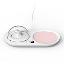 Warmer 3 Gear Coffee Mug Heating Coaster Smart Thermostatic Hot Plate Milk Tea Water Heating Pad with Aromatherapy Lamp For Home