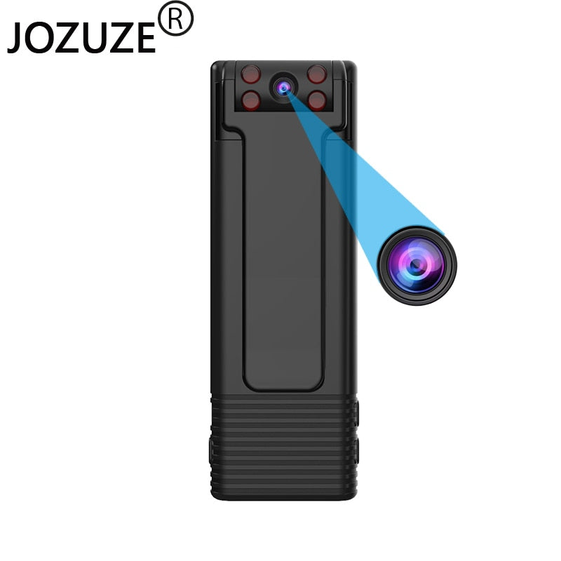 JOZUZE B21 HD 1080P Mini cámara Grabadora de video digital portátil Cámara corporal Grabadora de visión nocturna Videocámara magnética en miniatura