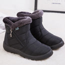 Neue Frauen Warme Schuhe Hohe Qualität Reißverschluss Frauen Stiefel Solide Winter Stiefeletten Für Frauen Damen Schuhe Wasserdichte Chaussure Femme