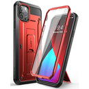 SUPCASE Für iPhone 12 Pro Max Case 6.7" (2020) UB Pro Ganzkörper-Robuste Holster-Abdeckung mit integriertem Displayschutz und Ständer