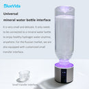 Max. 5000 ppb BlueVida Wasserstoff-Wassergenerator bis DuPont SPE/PEM Dual Chamber NanoTech mit LED-Anzeige Zeitleistung und Inhalator