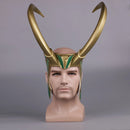 Film Thor 3 Ragnarok Loki Laufeyson PVC Cosplay Kostüme Maske Helm Halloween Prop