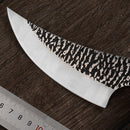 Cuchillo de Chef de 5 "6" 7 ", cuchillo de caza forjado para exteriores, cuchillo de cocina de acero inoxidable para carne, hueso, pescado, frutas, verduras, cuchillo de carnicero