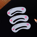 Lápiz de cejas de cuatro puntas de 5 colores, cepillo de cejas, líquido dividido, resistente al agua, lápiz potenciador de cejas de larga duración, sombra de cejas