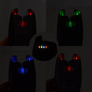 1+4 Karpfenangeln-Alarm-Set Sounds und LED-Alarmierung, kabelloser Fischen-Bissanzeiger, elektronisch mit Snag Ear Bar B1228