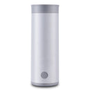 Tragbarer Reise-Wasserkocher Mini-Thermos-Smart-Teekanne-Heizschale Milchkochkessel Edelstahl-Metallflasche