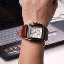 BOAMIGO Uhr Herren Quarzarmband Auto Date Clock Große Armbanduhren Top-Marke Luxus relogio masculino