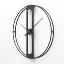 Nordische Wanduhren aus Metall, Retro-Eisen, rundes Gesicht, große Gartenuhr, Heimdekoration, Wanduhr, modernes Design, reloj pared