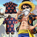Anime ONE PIECE Monkey D Ruffy Cosplay Kostüme Sunflower Shirt Top Halloween Limited
