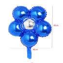 Blume Folienballons Blatt Blume Ballon Geburtstagsfeier Hochzeitsdekorationen Partyzubehör Globos Babyparty Mädchen Kinderspielzeug