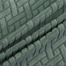 Ohrensessel-Abdeckung Jacquard-Spandex-Stretch-Schonbezüge für Bürostühle Stilvolles 2-teiliges Set mit Gummiband