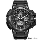 SMAEL Sport Watch Men Big Dial LED Digital Quartz Wrist Watches Men&