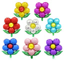Blume Folienballons Blatt Blume Ballon Geburtstagsfeier Hochzeitsdekorationen Partyzubehör Globos Babyparty Mädchen Kinderspielzeug