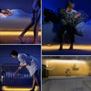 3M 2M 1M LED Smart Treppenlicht unter Bettlicht PIR Sensor Detektorsteuerung Intelligente Wandlampe Schrank Kleiderschrank Küchenlicht