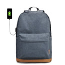Mochila de lona para hombre TINYAT, mochilas informales grises, mochilas para ordenador portátil de 15 pulgadas, Mochila escolar para estudiantes universitarios, Mochila para mujer