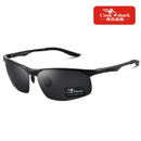 Cook Shark 2020 nuevas gafas de sol de aluminio y magnesio para hombre, gafas de sol polarizadas HD para conducir, gafas para conducir, marea