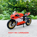 Maisto 1:18 16 Arten Ducati Panigale v4 sc weiße ursprüngliche genehmigte Simulationslegierungsmotorradmodell-Spielzeugauto-Geschenksammlung