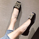 FamtiYaa Slip on Schuhe für Damen Ballerinas Flache Bootsschuhe Frau Weiblich Flacher Schuh Sticken Rot 2020 Frühling Sommer Mode