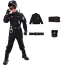 Kinder Verkehr Spezielle Polizei Halloween Karneval Party Performance Polizisten Uniform Kinder Armee Jungen Cosplay Kostüme 110-160CM