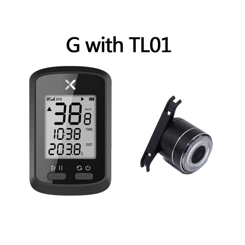 XOSS Bike Computer G+ Wireless GPS Speedometer Waterproof Road Bike MTB Bicycle Bluetooth ANT+ with Cadence Cycling Computers