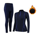 Winter-Frauen-Thermo-Unterwäsche-Sets mit hohem Kragen Winter Fast Dry Long Johns Thermo-Unterwäsche-Frauen-Hemd-weibliche warme Kleidung