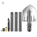 Pala multifunción táctica militar, herramientas para pepitas de exterior, pala plegable de supervivencia para acampar, herramienta para equipo de coche, pala de nieve