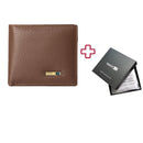 Smart Anti-Lost Wallet Tracker Echtes Leder Herren Geldbörsen Weiche Bluetooth-kompatible Leder Geldbörse Herren Luxus Herren Geldbörse