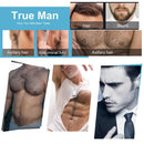 Bellezon Beard Growth Kit Haarwachstumsverstärker Dickeröl Nährende Essenz Leave-in Conditioner Bartpflege mit Kamm