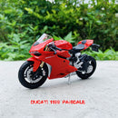 Maisto 1:18 16 Arten Ducati Panigale v4 sc weiße ursprüngliche genehmigte Simulationslegierungsmotorradmodell-Spielzeugauto-Geschenksammlung
