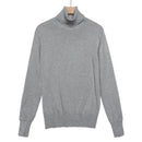 HLBCBG chic Otoño Invierno suéter grueso pulóveres mujer manga larga casual cálido básico cuello alto suéter mujer jerséis de punto top